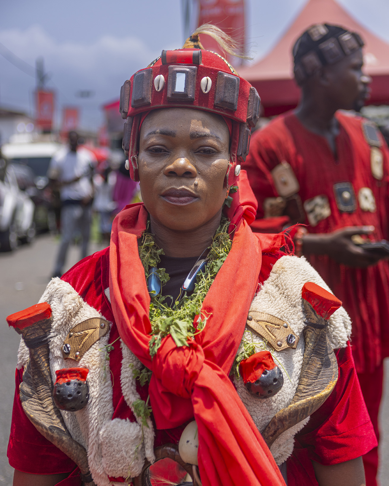 A Ga Female warrior 